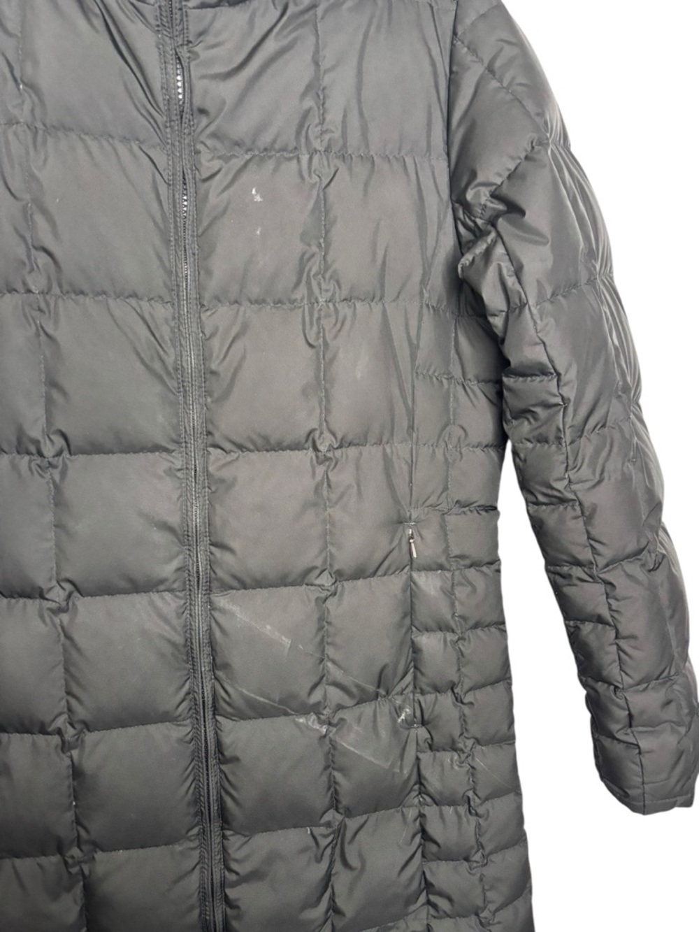 Patagonia Women's Down With It Parka Goose Down Knee Length Coat Medium *flawed - Picture 9 of 15
